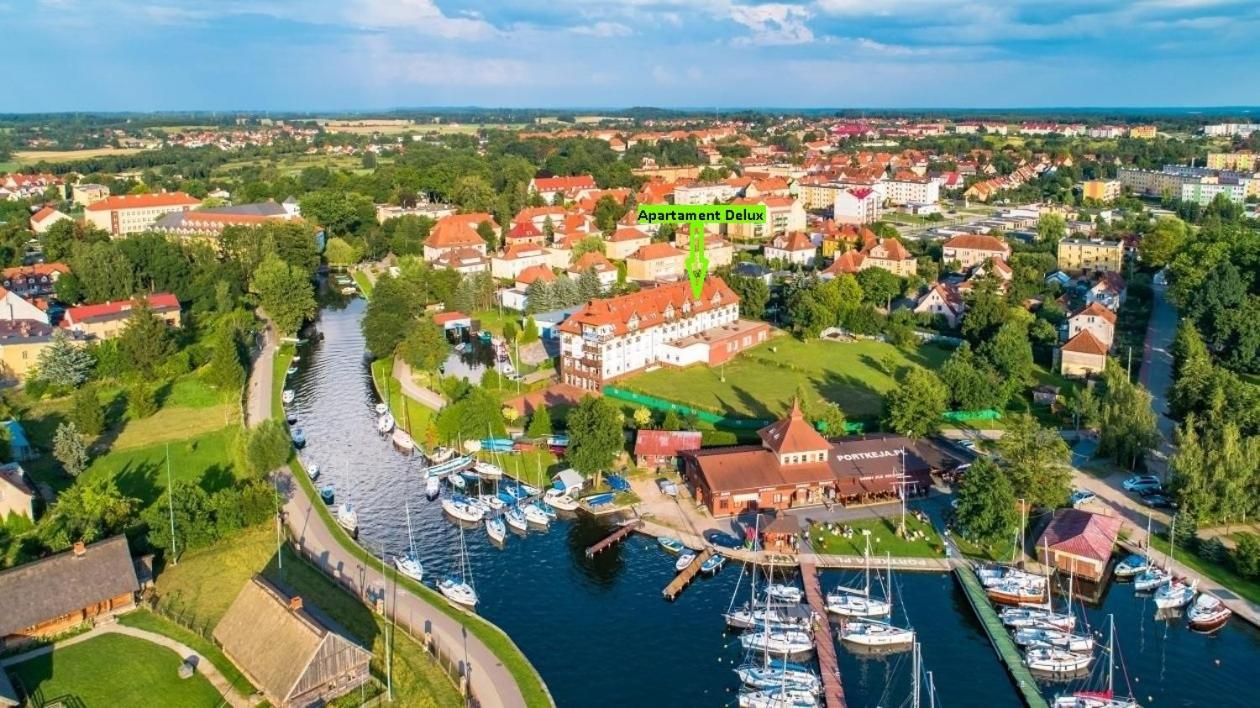 Apartament Zeglarski Vegoria Deluxe Z Widokiem Na Port Wegorzewo Exterior photo
